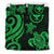 Polynesian Hawaii Bedding Set - Green Tentacle Turtle - Polynesian Pride