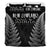 New Zealand Bedding Set - Silver Fern Black - Polynesian Pride