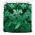 Hawaii Turtle Wave Polynesian Bedding Set - Hey Style Green Pastel - Polynesian Pride