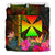 Wallis and Futuna Polynesian Bedding Set - Hibiscus and Banana Leaves - Polynesian Pride