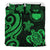 Northern Mariana Bedding Set - Tentacle Turtle Green - Polynesian Pride