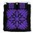 Hawaiian Bedding Set Royal Pattern - Black And Purple - A3 Style - Polynesian Pride