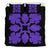 Hawaiian Bedding Set Royal Pattern - Black And Purple - C1 Style - Polynesian Pride