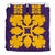 Hawaiian Bedding Set Royal Pattern - Purple And Gold - C1 Style - Polynesian Pride