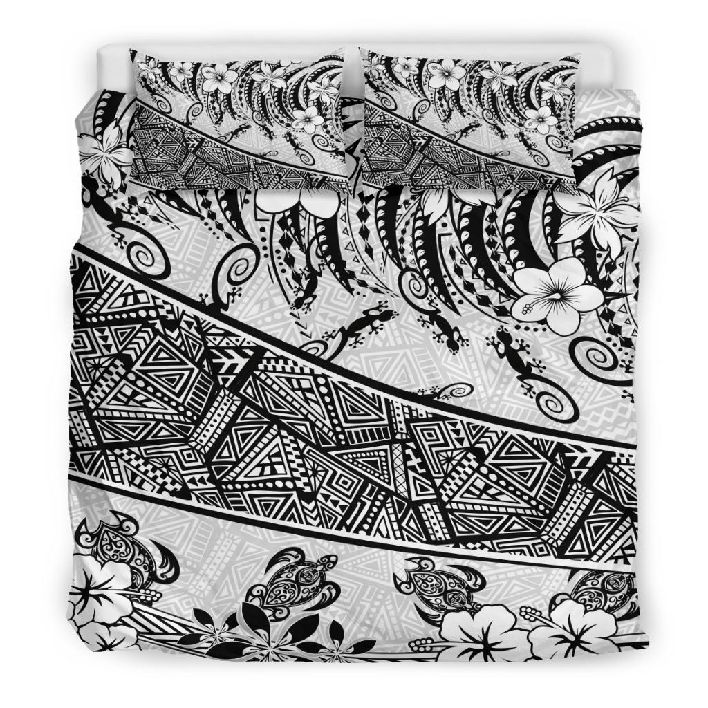 Polynesian Bedding Set - Lizard And Turtle - Polynesian Pride
