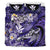 Kanaka Maoli (Hawaiian) Bedding Set - Waves Polynesian Turtle Hibiscus ( Purple) - Polynesian Pride