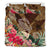 Kanaka Turtle Tropical Knit Background Bedding Set - AH - Polynesian Pride