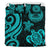 American Samoa Bedding Set - Turquoise Tentacle Turtle - Polynesian Pride