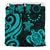 Cook Islands Bedding Set - Turquoise Tentacle Turtle - Polynesian Pride