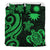 Nauru Bedding Set - Green Tentacle Turtle - Polynesian Pride