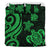 New Caledonia Bedding Set - Green Tentacle Turtle - Polynesian Pride