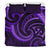 New Zealand Maori Mangopare Bedding Set Polynesian - Purple - Polynesian Pride