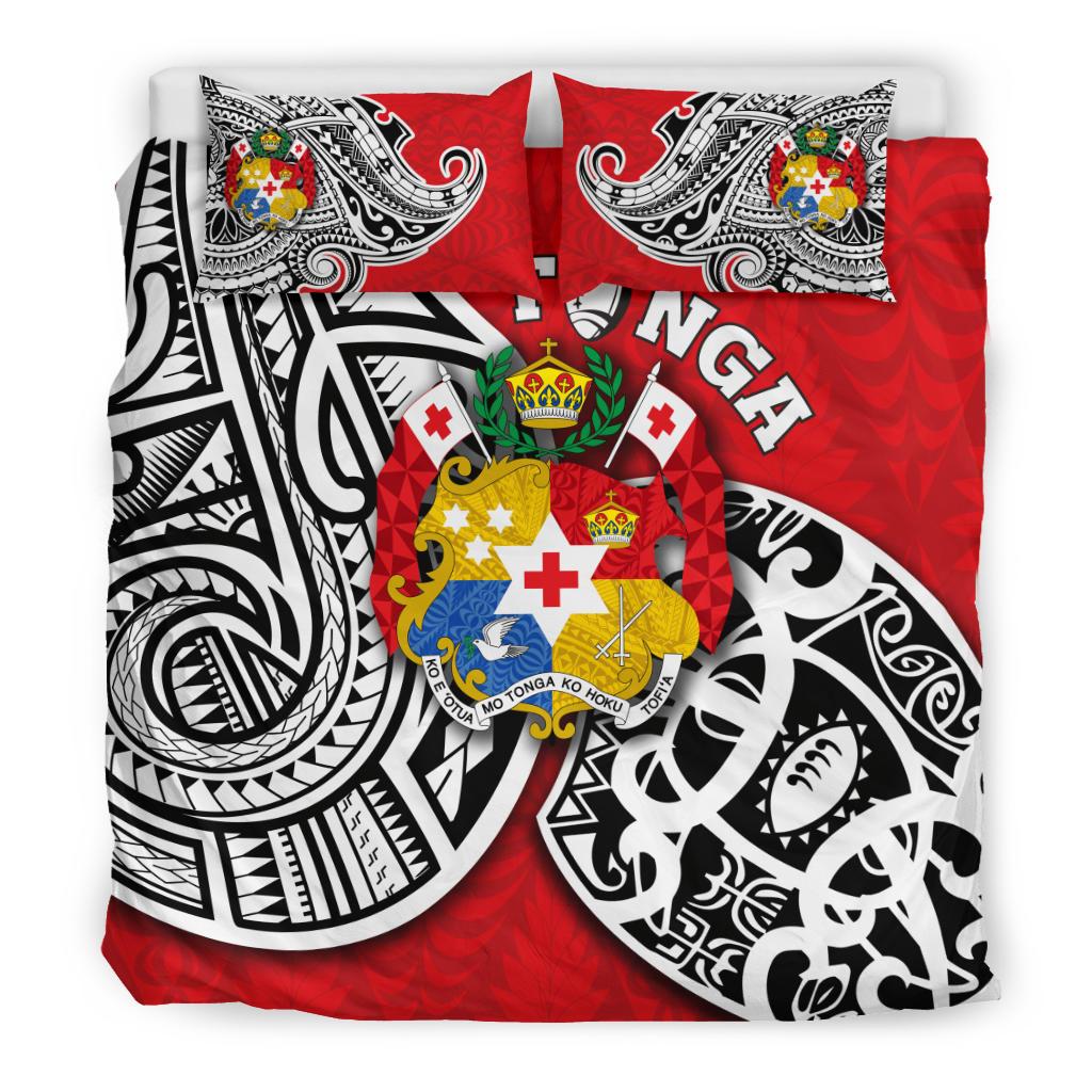 Tonga Rugby Bedding Set Polynesian Style - Polynesian Pride