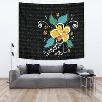 Aloha Hibiscus Art Tapestry - Polynesian Pride