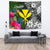 Hawaii Tapestry - Turtle Plumeria Banana Leaf - Polynesian Pride