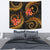 Chuuk Micronesian Tapestry - Gold Plumeria TAPESTRY Medium 80" x 68" GOLD - Polynesian Pride