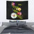 Niue Polynesian Tapestry - Plumeria Tribal - Polynesian Pride