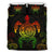 Maori Turtle Bedding Set Koru Fern Rasta - Polynesian Pride