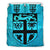 Fiji Duvet Cover Set - Fiji Flag Turquoise A0 - Polynesian Pride