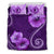 Hawaii Duvet Cover Set - Hibiscus Purple - Polynesian Pride