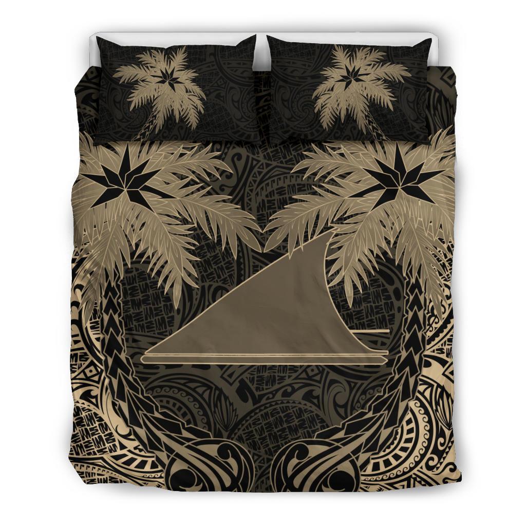 Tokelau Duvet Cover Set - Tokelau Flag Coconut (Duvet Cover) - Polynesian Pride
