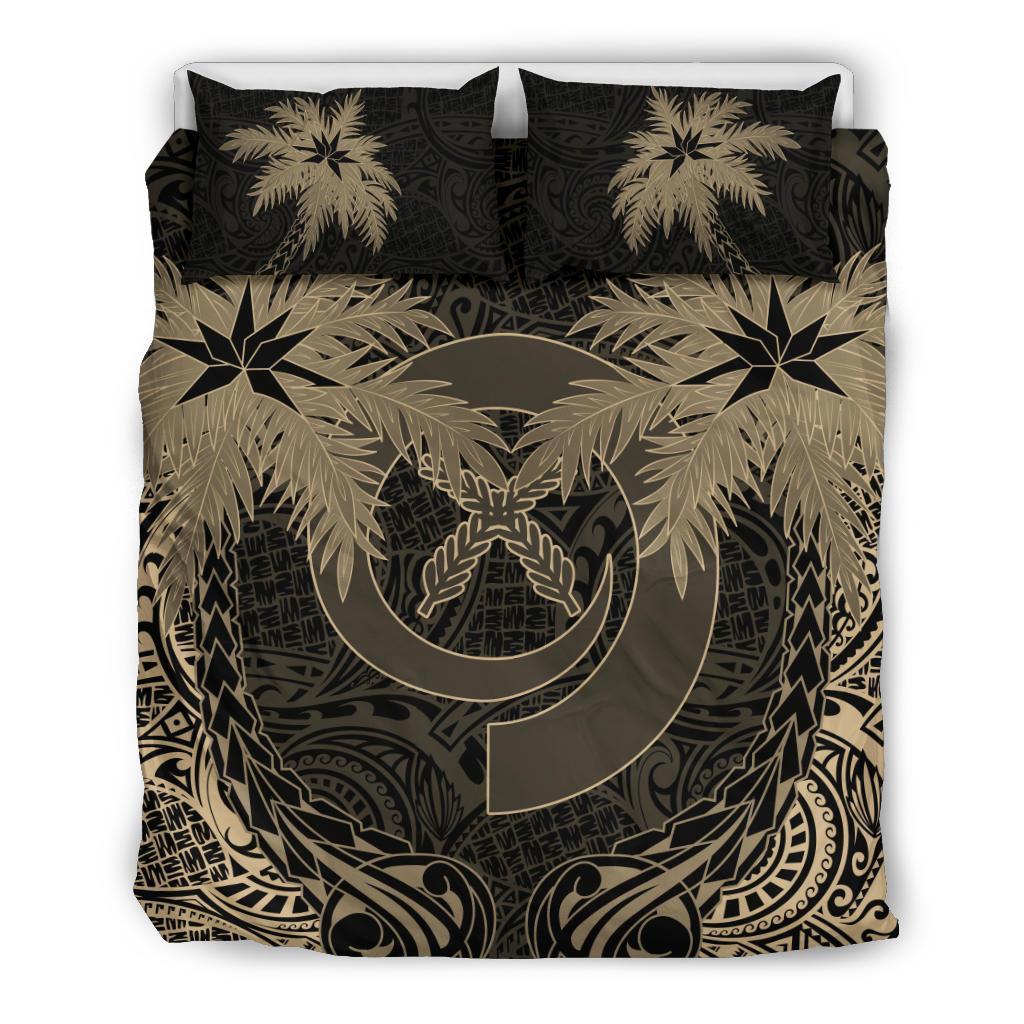 Vanuatu Duvet Cover Set - Flag Coconut (Duvet Cover) - Polynesian Pride