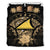Tokelau Duvet Cover Set - Tokelau Flag & Gold Hibiscus - Polynesian Pride
