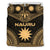 Nauru Polynesian Chief Duvet Cover Set - Gold Version Gold - Polynesian Pride