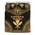 Kanaka Maoli Polynesian Chief Duvet Cover Set - Gold Version Gold - Polynesian Pride