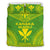 Kanaka Maoli Flag Polynesian Chief Duvet Cover Set Green - Polynesian Pride