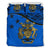 Solomon Island Duvet Cover Set - Flag & Coat Of Arms Blue - Polynesian Pride