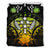 Kosrae Duvet Cover Set - Kosrae Flag & Reggae Hibiscus - Polynesian Pride
