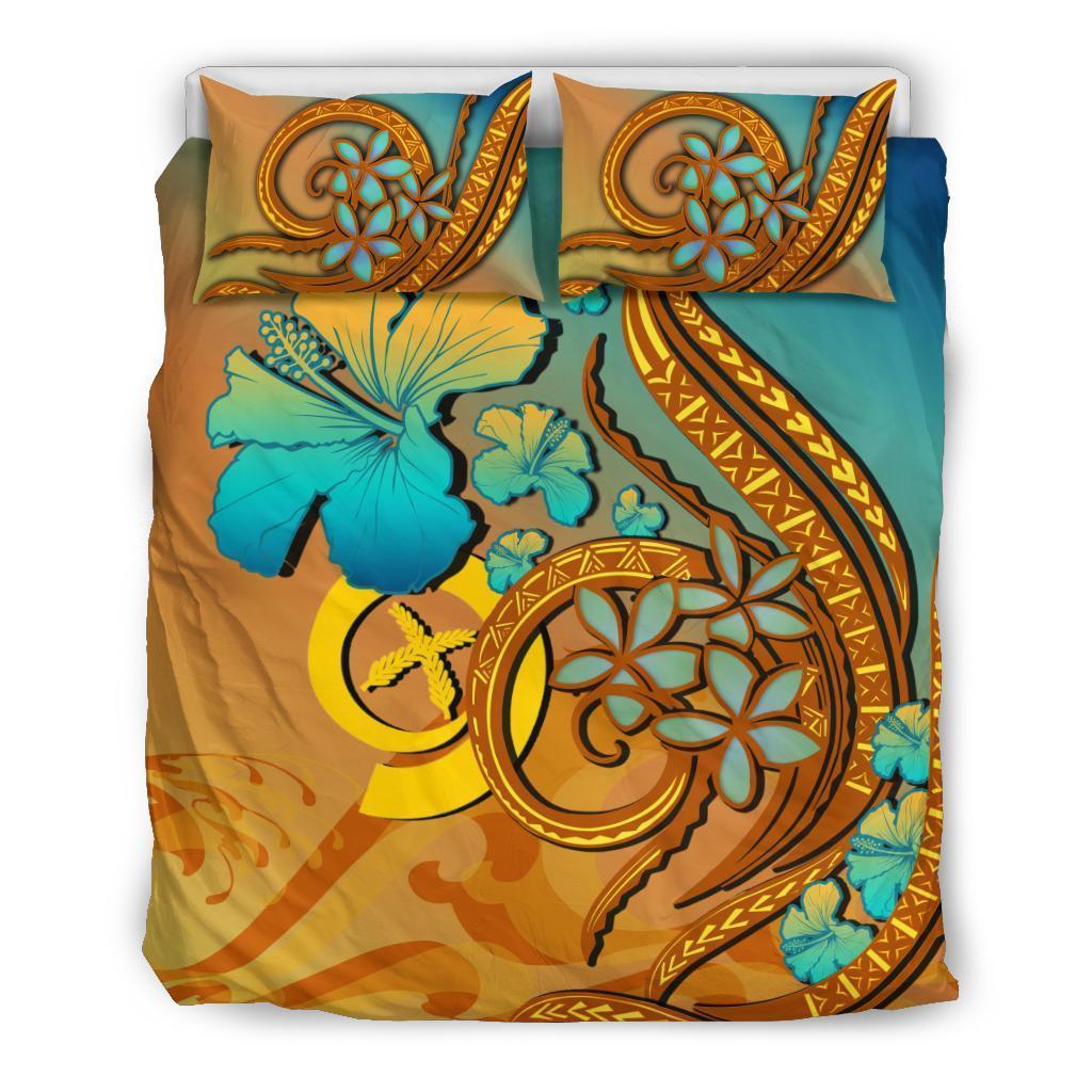 Vanuatu Bedding Set Sunset Glow - Polynesian Pride