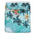 Polynesian Duvet Cover Set - Fiji Bedding Set Blue Turtle Hibiscus - Polynesian Pride