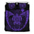 Hawaiian Fish Hook Turtle Heart Polynesian Bedding Set Purple - Polynesian Pride