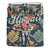 Hawaiian Hibiscus Shaka Banzai Pipeline Surfing Girl Bedding Set - Polynesian Pride