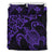 Hawaiian Map Turtle Hibiscus Kanaka Polynesian Bedding Set - Purple Bedding Set Pulple - Polynesian Pride