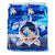 Hawaiian Turtle Plumeria Coconut Tree Polynesian Bedding Set Blue Blue - Polynesian Pride