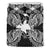 Polynesian Bedding Set - Papua New Guinea Duvet Cover Set Map Black - Polynesian Pride