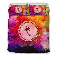 Polynesian Bedding Set Chuuk Duvet Cover Set Bright Style - Polynesian Pride