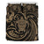 Polynesian Bedding Set - Polynesian Gold Turtle Duvet Cover Set - Polynesian Pride