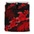 Hawaii Turtle Plumeria Coconut Tree Polynesian Bedding Set - Red Red - Polynesian Pride