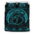 Hawaiian Polynesian Whale Bedding Set Blue Blue - Polynesian Pride