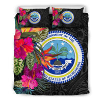 Federated States of Micronesia Bedding Set - Polynesian Hibiscus Pattern - Polynesian Pride