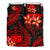 Polynesian Bedding Set - Samoa Duvet Cover Set - Red Plumeria - Polynesian Pride