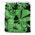 Hawaii Turtle Bedding Set Polynesian Hibiscus Art Ver 2.0 Green AH Green - Polynesian Pride