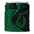 Hawaii Fish Hook Polynesian Bedding Set - Circle Style Green Green - Polynesian Pride