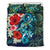 Kanaka Maoli (Hawaiian) Bedding Set - Ocean Turtle Coconut Tree And Hibiscus - Polynesian Pride