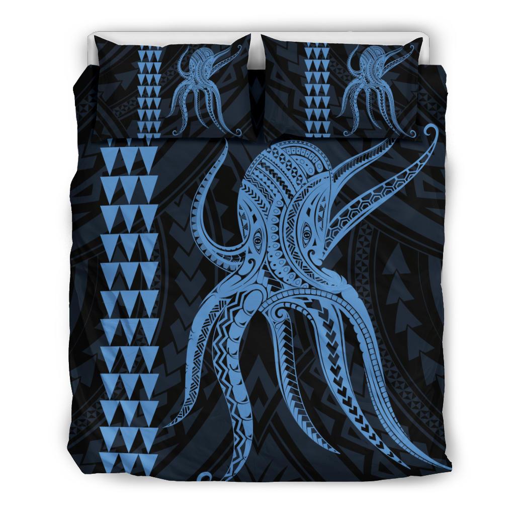 Hawaii Octopus KaKau Polynesian Bedding Set - Pastel Pastel - Polynesian Pride