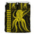 Hawaii Octopus KaKau Polynesian Bedding Set - Yellow Yellow - Polynesian Pride